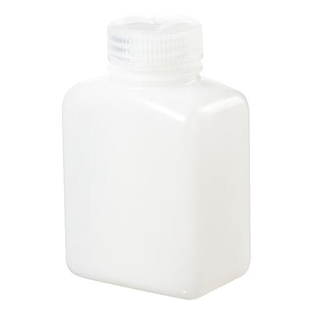 Nalgene Laboratory Bottle, HDPE, 117 mm H, PK72 2007-0008