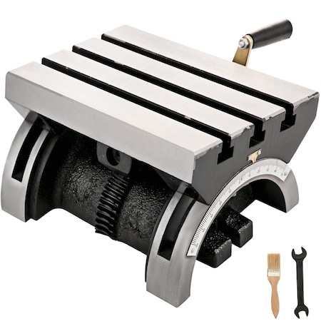 Vevor 10x7" Tilting Milling Table - Adjustable Angle Plate for Milling Machine XCGZT1074732