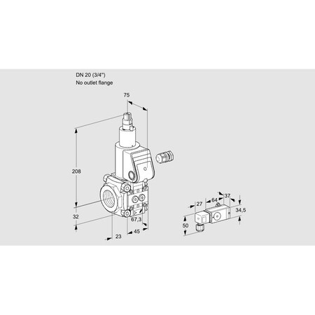 Honeywell Kromschroder VAS120/-R/LW KS88028452