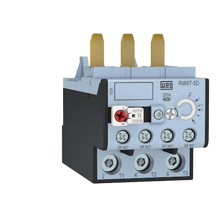 Weg Rw67-5D3-U057 Weg Thermal Overload For Cw40- Cwb80 Contactor 40-57 Amp Range RW67-5D3-U057
