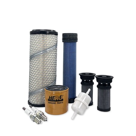 Hero Preventative Maintenance Kit Exmark LZAS27KC604 Zero-Turn Mower With Kohler CV742 25HP Engine MSU-EXM-0033