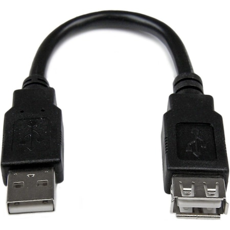 Startech.Com 6in USB 2.0 Extension Adapter Cable A to A - M/F USBEXTAA6IN