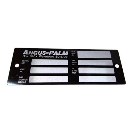 Caterpillar PLATE-S/N, CATERPILLAR OEM 1426050 1426050