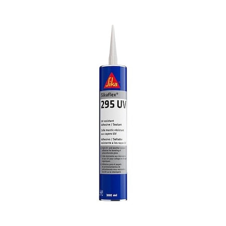 Sika Sealant, 10 oz, Cartridge, Black, Sikaflex 295 UV 778
