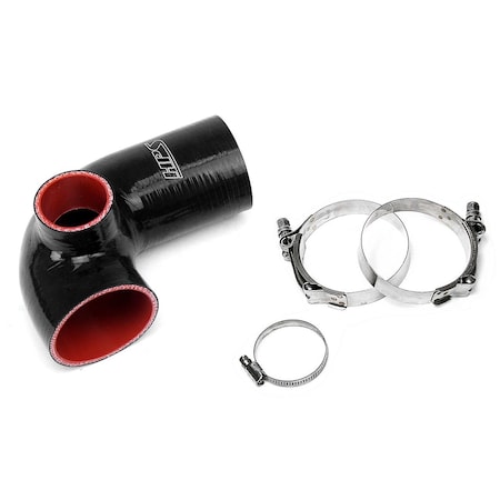 Hps Performance High Temp Reinforced Silicone Air Intake Hose Kit, Black, 57-1494-BLK