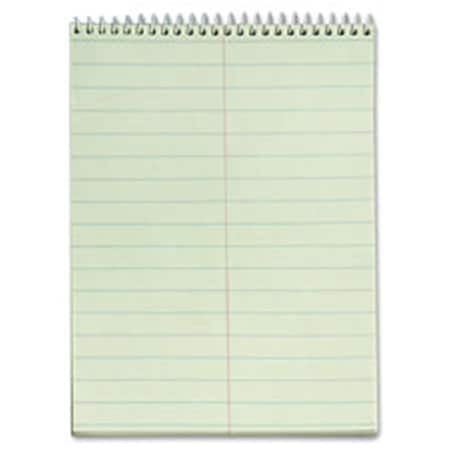 Tops Green Tint Steno Books, 12PK TOP8001