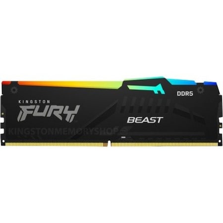 Kingston 16GB 5200MT/S DDR5 CL36 DIMM FURY BEAST RGB KF552C36BBEA-16