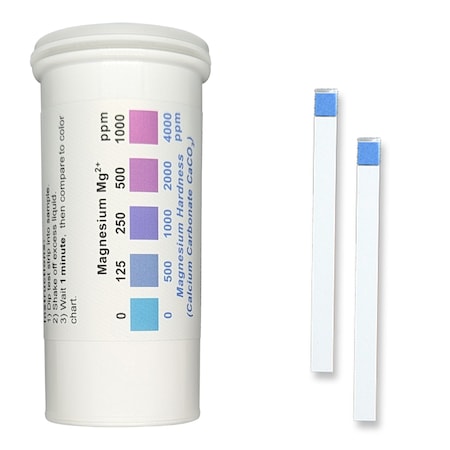 Bartovation Magnesium Test Strips, 0-1000 ppm [Vial of 25 Strips] DWQ15V25