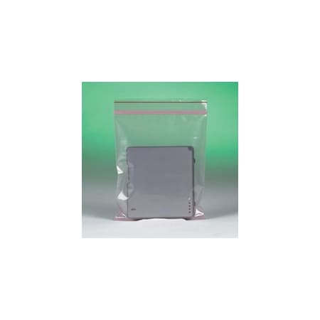 Bubblefast 1000-2 1/2 x 3'' - 4 Mil Minigrip Anti-Static Reclosable Poly Bags, 1000PK BFMGAS4022