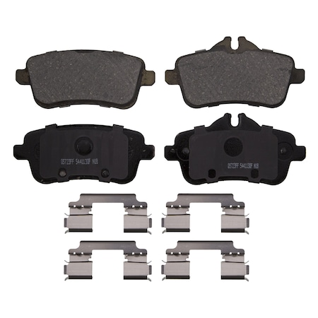 Wagner Brake QuickStop Front; Rear Disc Brake Pad Set Ceramic,  ZD1630