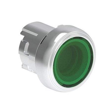 Lovato Ill.Green Flush Push-Button, 5PK LPSBL103