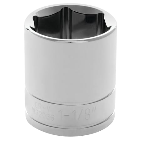 Performance Tool 1/2 In Dr. Socket 1-1/8 In, W32036 W32036