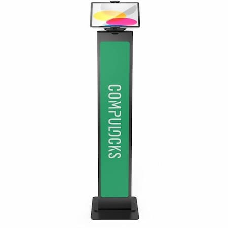Compulocks Universal Tablet Cling Brandable Floor Stand Black 140BUCLGVWMB