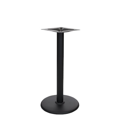 Bfm Seating Stamped Steel - 18in Round Base - Counter Height - 3in Column - 11 7/8in Bolt-On Top Plate STB-18RCBP