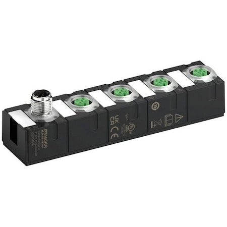 Murrelektronik IO-Link Hub, Male, M12, 24V DC 59841