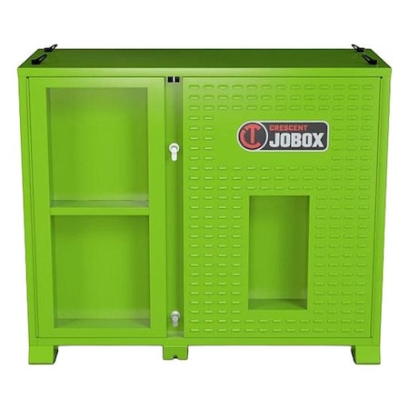 Crescent Jobox PPE Cabinet, 30" W, 60" H, Green CJBPPE72V