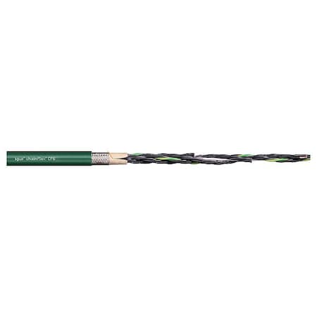 Chainflex Control Cable, 24 C, Green, PVC, 300 V, Order by the Foot CF6-05-24