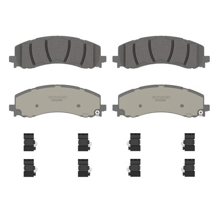 Wagner Brake OEX Rear Disc Brake Pad Set Premium Semi - Met, OEX2225M