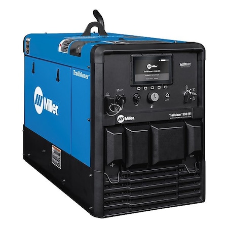 Miller Electric Engine-Driven Welder Generator, Trailblazer 330 Series, Electric Start, 12,000 W Peak 907832003
