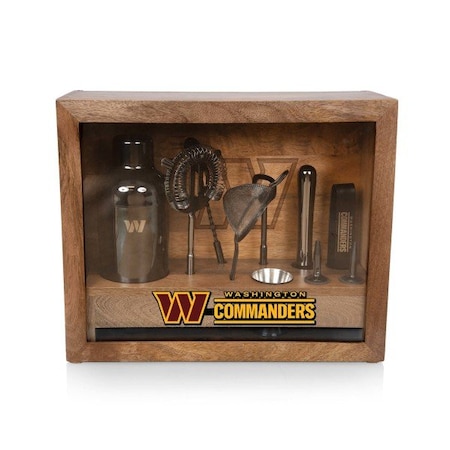 Picnic Time Family Of Brands NFL Washington Commanders - Old Fashioned Bar Set 861-09-511-377-2