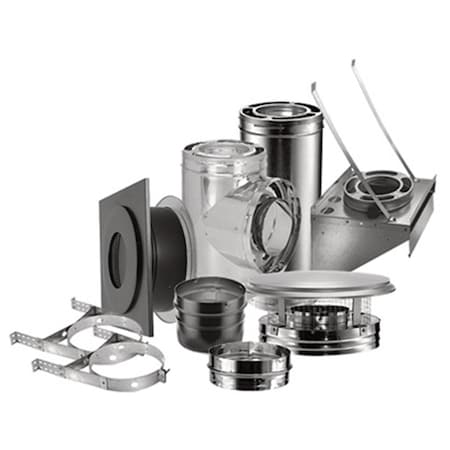 Duravent 6DP-KOUT 6 in. Duraplus Thru The Wall Kit 164653