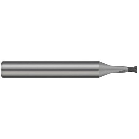 Harvey Tool 0.0620in (1/16) Cutter DIA x 0.1350in Length of Cut PCD Nib End Mill, 2 Flutes 822862
