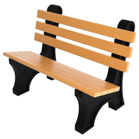 Ultrasite Outdoor Bench, 48 in L, Cedar PB 4CEDCPAE