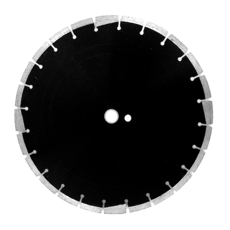 Tomahawk Power 12 in Premium Asphalt Diamond Blade 10mm Segments for Walk-Behind & Handheld Saws Cuts Asphalt TADB1210