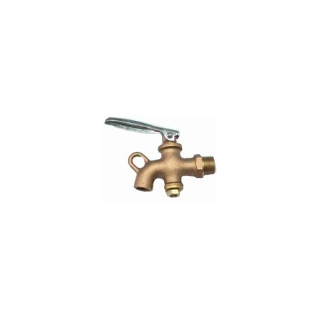 Proline Series Drum & Barrel Faucet, Quarter-Turn, Bronze, 3/4-In. 109-214