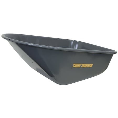 True Temper 001045VB Wheelbarrow, 5 cuft Volume, Steel 001045RV/VB