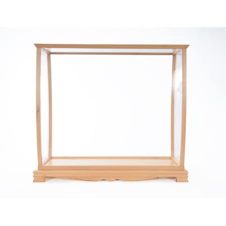 Homeroots 13in X 36in X 31.5in Display Case For Midsize Tall Ship Clear Finish 364368