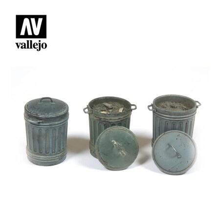 Vallejo Paint No.1 Garbage Bin VLJSC212
