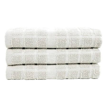 Martex Kitchen Towel, Tan, 25" L, 15" W, PK144 1C41640