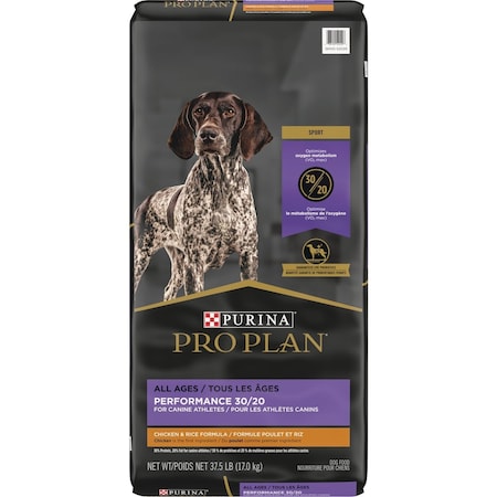 Purina Pro Plan Sport 37.5 Lb. Chicken Flavor All Ages Performance Dry Dog Food 381491