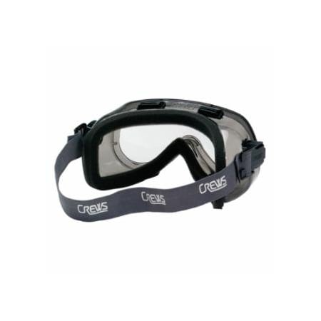 Mcr Safety Verdict Goggles, Clear/Gray, Scratch Resistant, Foam Lining, Elastic Strap 135-2400F
