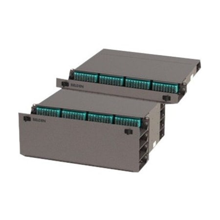 Belden 1U FX UHD PATCHPANEL HOUSING, EMPTY, BLACK FINISH, AX105563