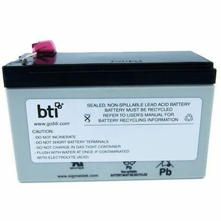 Battery Technology BTI 12V 9AH 1-CELL SEALED LEAD ACID BATTERY FOR EATON TRIPPLITE RBC51-SLA51-BTI