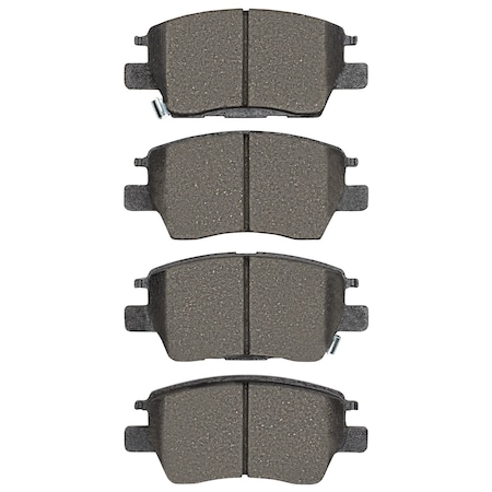 Dynamic Friction Co DFC 4000 HybriDynamic Brake Pads 4000-1844-00