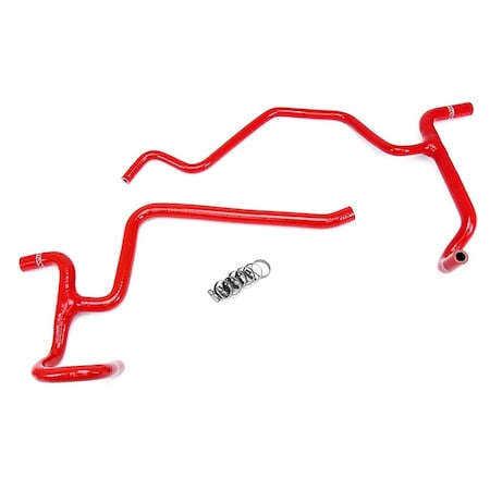 Hps Performance High Temp Reinforced Silicone Heater Coolant Hose Kit, Red,  57-1326H-RED