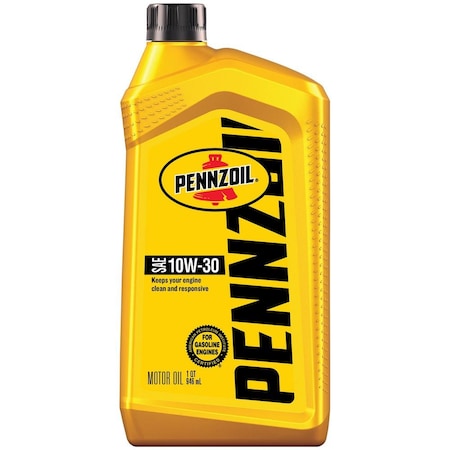 Pennzoil Engine Oil, 10W-30, Conventional, 1 Qt. 550035052