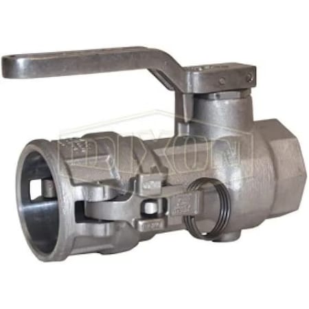 Dixon Bayloc Dry Disconnect Cam and Groove Coupler, 2 x 2-1/2 in Nominal, FNPT x Coupler End Style, SS DBC74-200