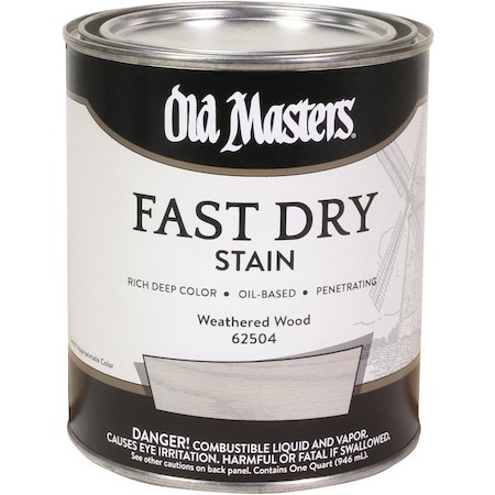 Old Masters STAIN FSTDRY WTHRWD 1QT 62504