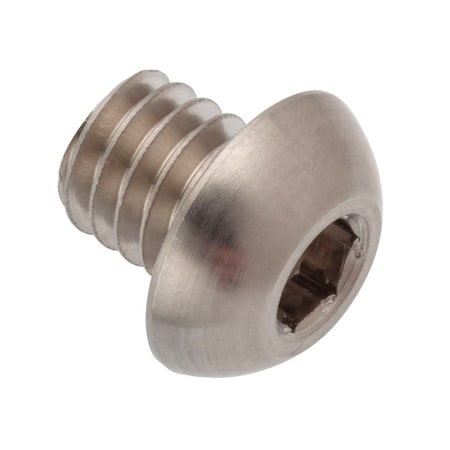 Zoro Select 5/16"-18 Socket Head Cap Screw, Button, Plain 18-8 Stainless Steel, 5/16 in Length ZBC515UNC