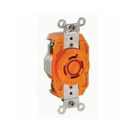 Leviton Industrial Grade Receptacle 20 Amp, 480 Volt 3-Phase 2430-IG