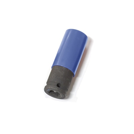Genius Tools 1/2in Dr. 13/16in Deep Impact Socket with Plastic Sleeve 468526W