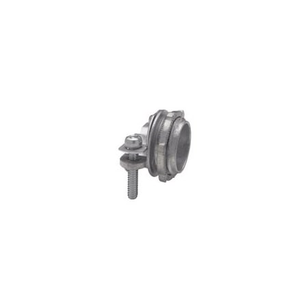 Crouse-Hinds Conduit Fitting Clamp, 1-1/4 in, Liquid-Tight, Die Cast Zinc 2633