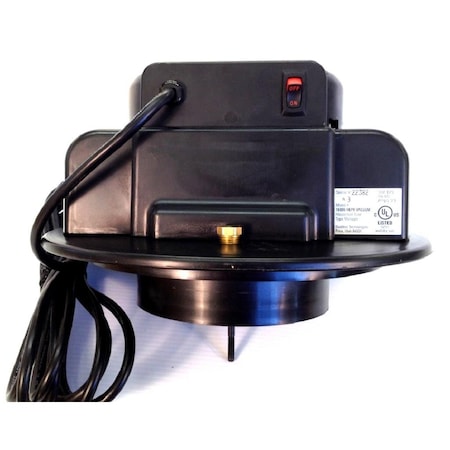 Dustless Technologies HEPA LID ASSEMBLY W - MOTOR MODEL D1606 11115