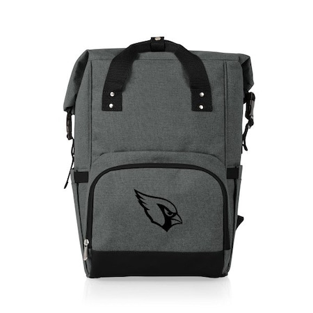 Picnic Time Family Of Brands NFL Arizona Cardinals - On The Go Roll-Top Backpack Cooler 616-00-105-014-2