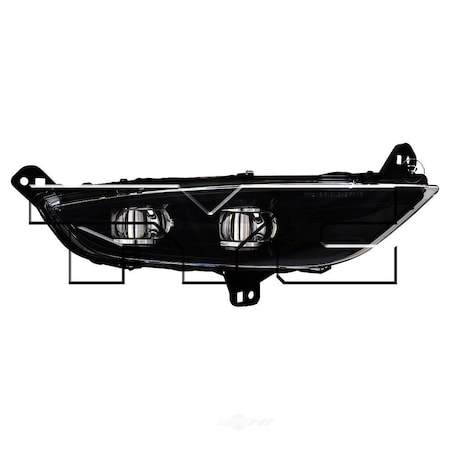Tyc CAPA Certified Fog Light Assembly 19-6101-00-9