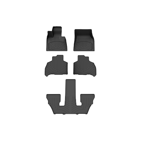 Weathertech Black, Front and Rear and Rear FloorLiner HP 441507-1-5-6IM